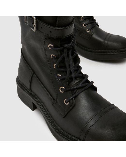 Steve Madden Black Rox Boots