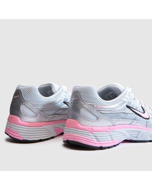 Nike White P-6000 Trainers