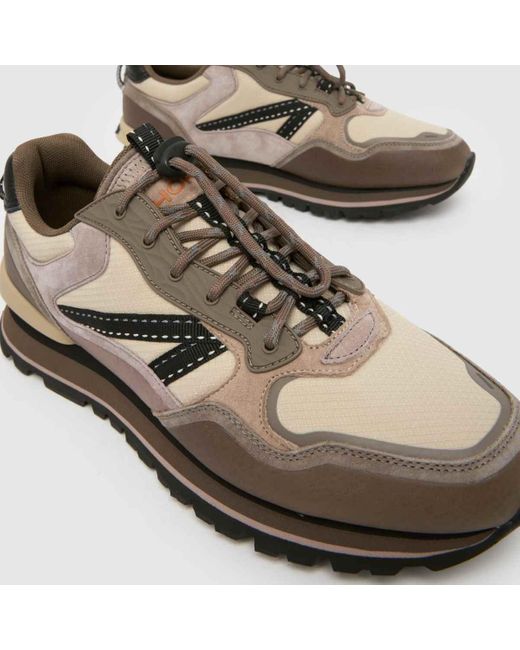 HOFF Brown City Off Road Trainers for men