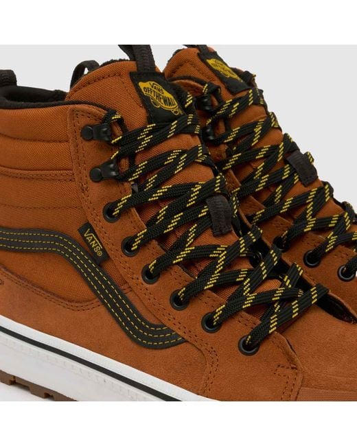 Vans Brown Mte Sk8-Hi Trainers for men