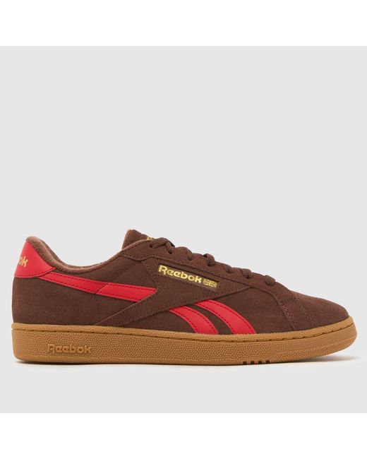 Reebok Red Club C Grounds Trainers for men