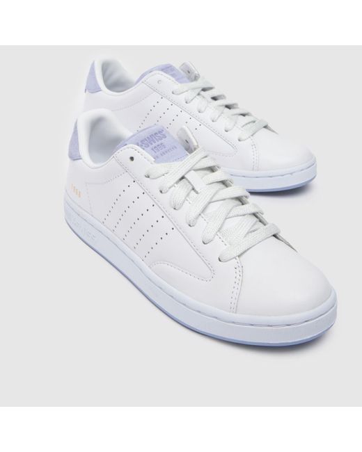 K-swiss White Lozan Klub Trainers In