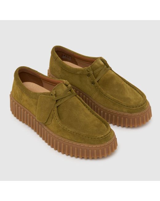Clarks Brown Torhill Bee Flats