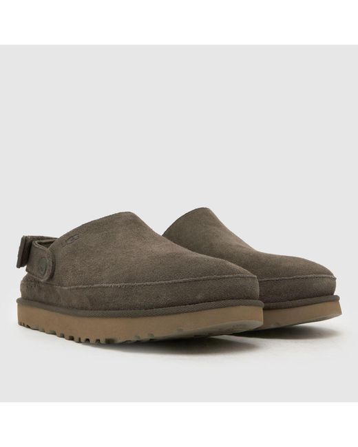 Ugg Brown Goldenstar Clog Sandals