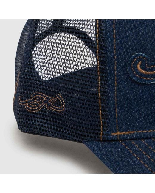 Ed Hardy Blue Denim Cap
