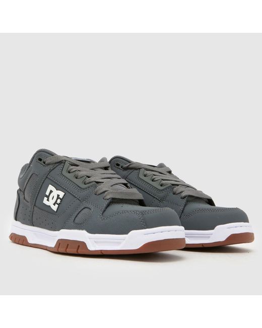 Dc Gray Stag Trainers for men