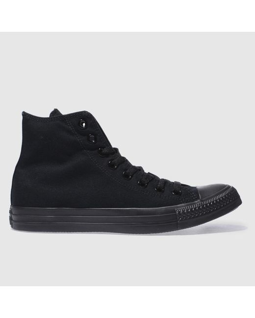 Converse Black Chuck Taylor All Star Hi Sneakers for men