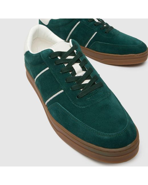 Schuh Green Winnie Gum Sole Trainers for men