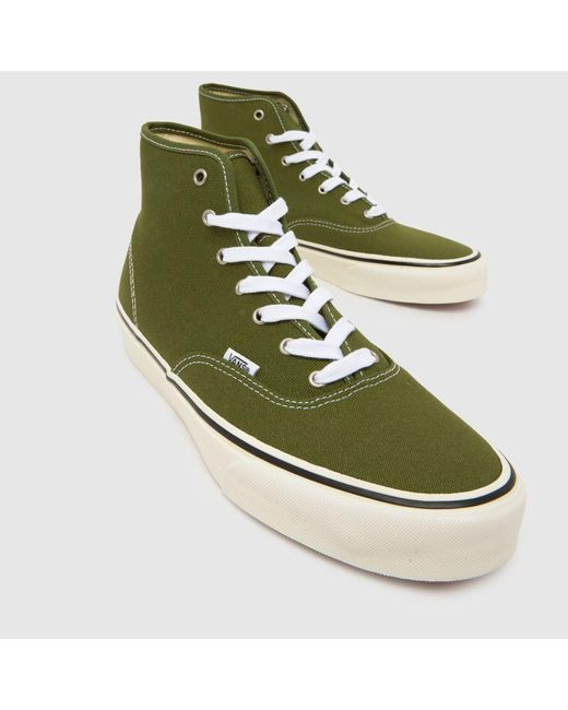 Vans Green Authentic Hi 2.0 Trainers for men