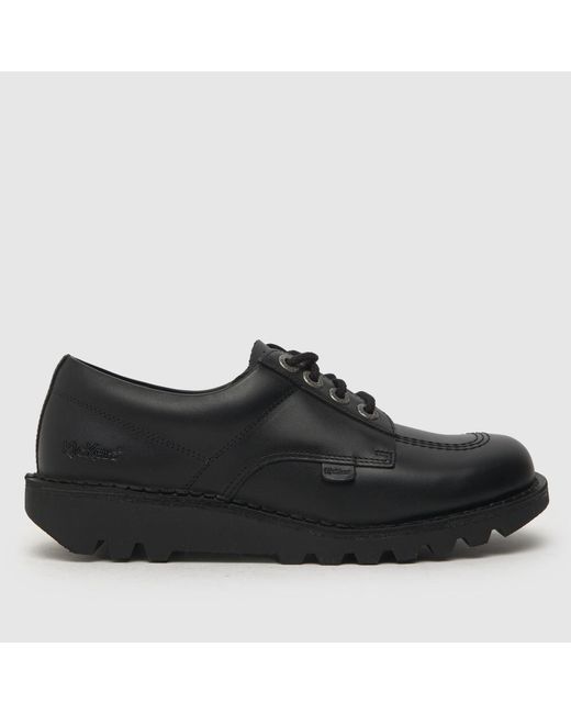 Kickers Black Kick Low Mono Shoes for men