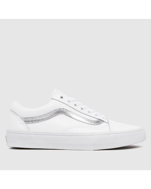 Vans White Old Skool Trainers
