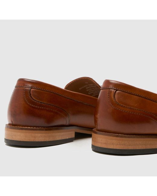 Base London Brown Madison Loafers Shoes for men