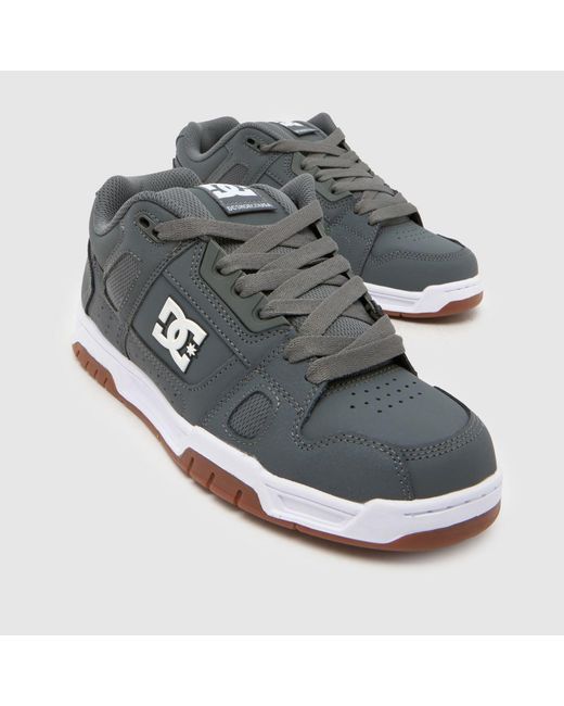 Dc Gray Stag Trainers for men
