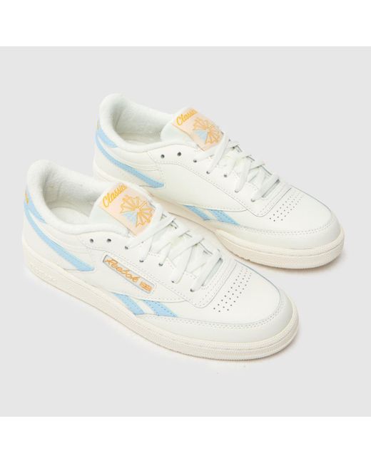 Reebok White Club C Revenge Trainers In