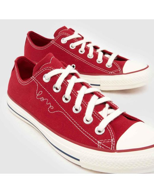 Converse Red Chucks