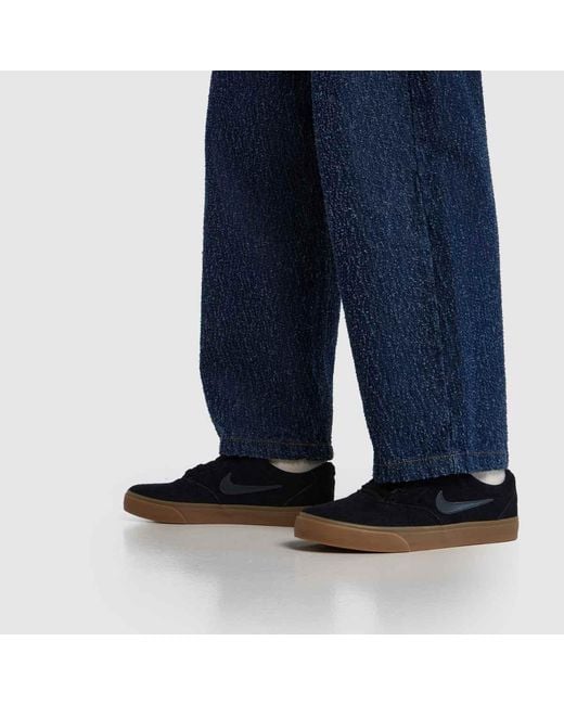 Nike Black Charge Suede Trainers for men