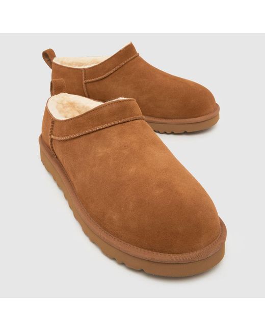 Ugg Brown Classic Micro Boots for men