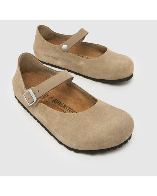 Birkenstock Natural Mantova Mary Jane Flats