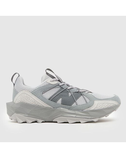 New Balance Gray Tektrel Trainers for men