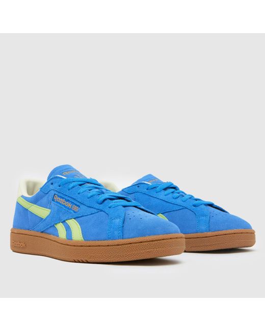 Reebok Blue Club C Grounds Trainers In for men