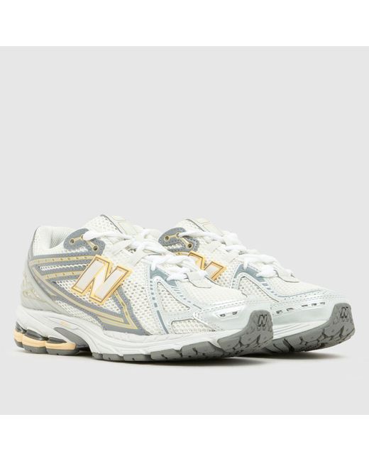 New Balance White 1906 Trainers