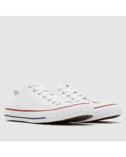 Converse White All Star Ox Trainers for men