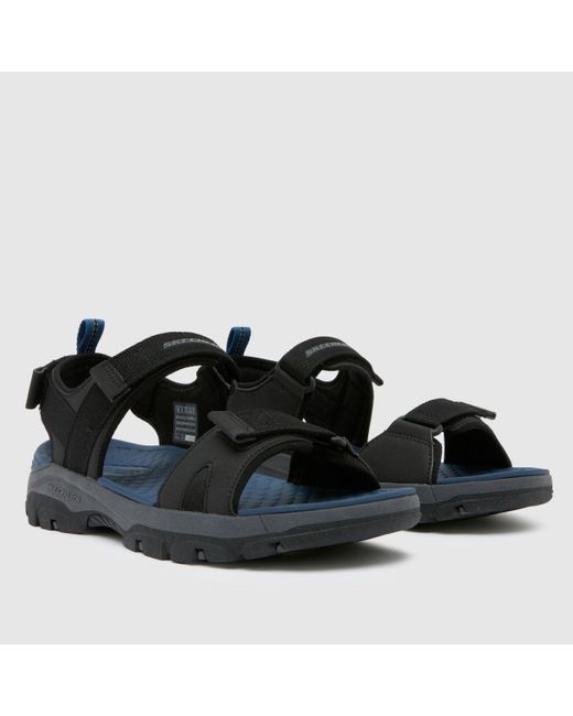 Skechers Black Tresmen - Ryer Sandals In for men