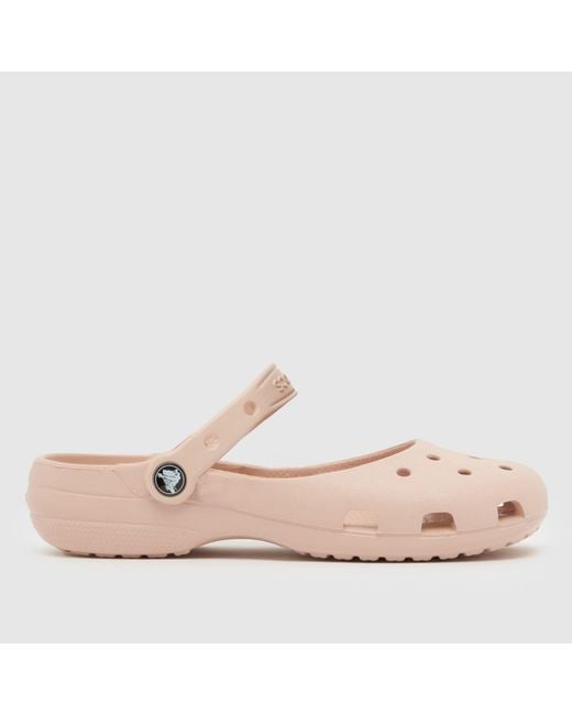 CROCSTM Pink Classic Ballet Sandals