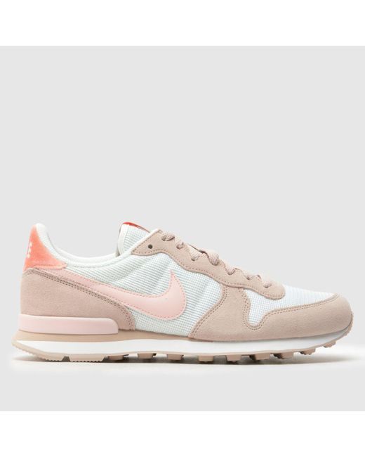 Nike Pink Internationalist Trainers