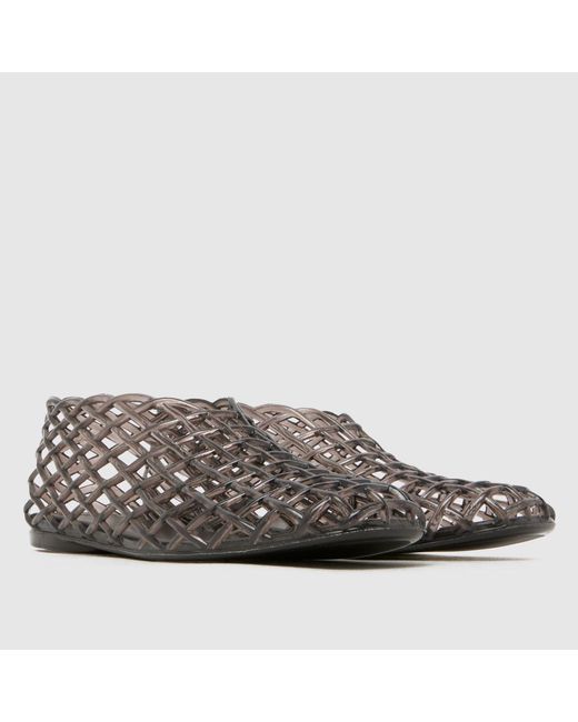 Schuh Gray Terrel Jelly Flats
