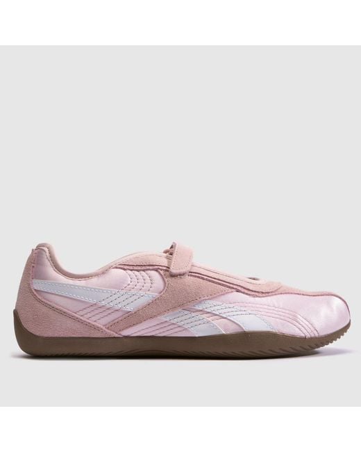 Reebok Pink Ultra Lo Mary Jane Trainers