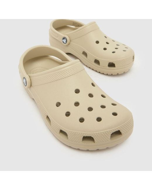 CROCSTM Natural Classic Clog Sandals