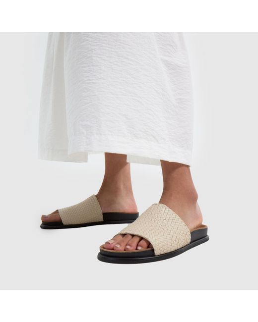 Vagabond Natural Effie Slide Sandals
