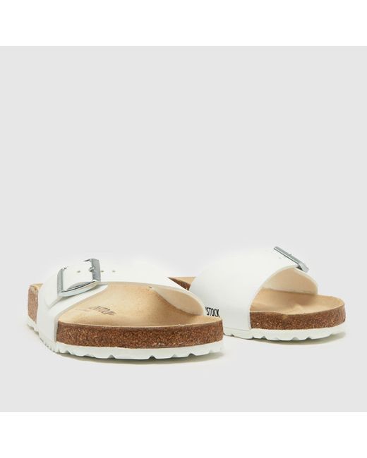 Birkenstock White Ladies Madrid Sandals