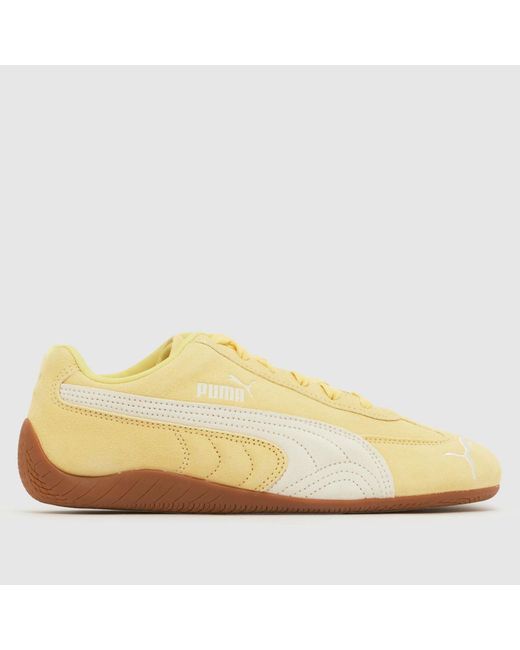 PUMA Yellow Speedcat Trainers