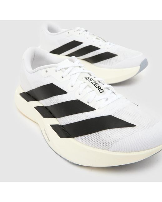 Adidas White Adizero Evo Sl Trainers
