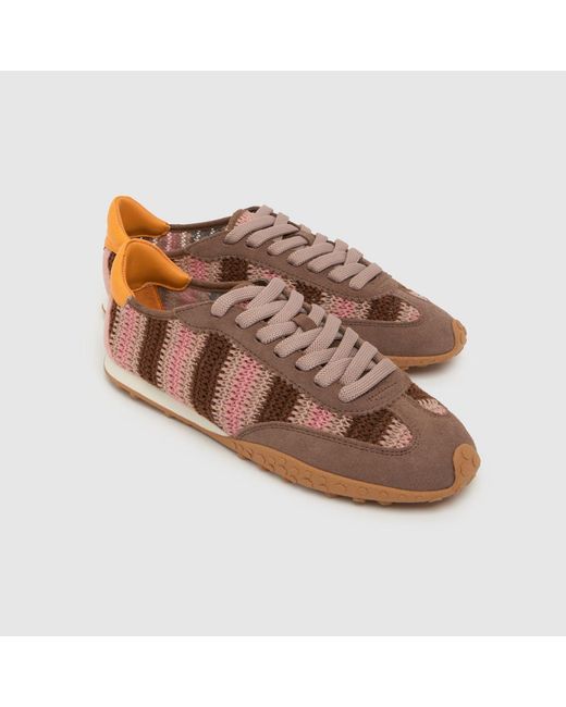 HOFF Brown Bridge Woven Trainers