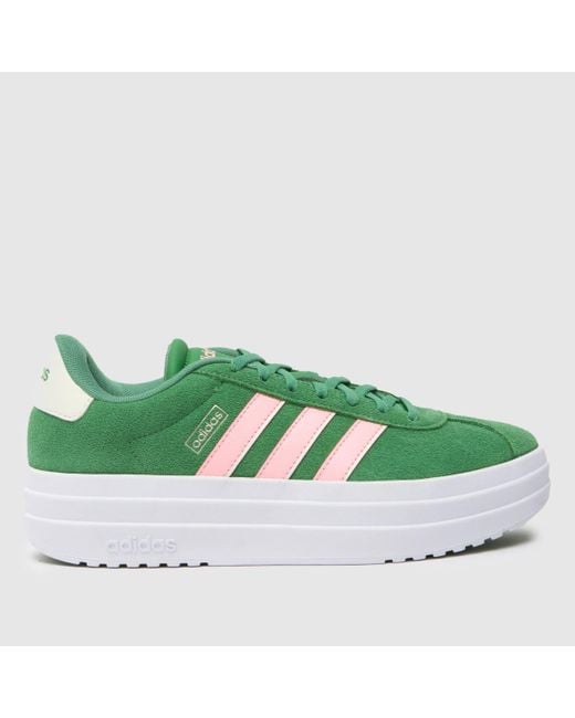 Adidas Green Vl Court Bold Trainers