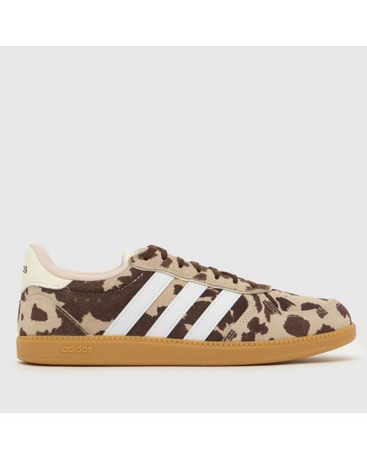 Adidas Brown Breaknet Sleek Trainers