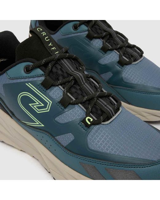 Cruyff Blue Castell Trainers for men