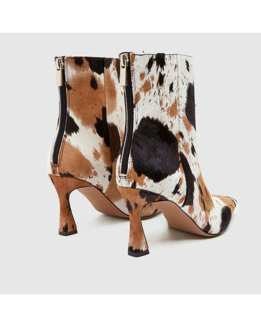 Schuh Metallic Bambi Point Heel Boots