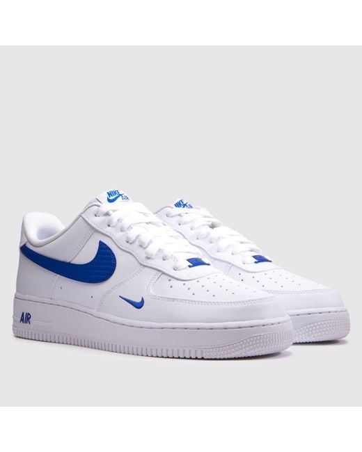 Nike Blue Air Force 1 Trainers for men