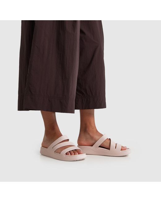 CROCSTM Pink Getaway Strappy Sandals
