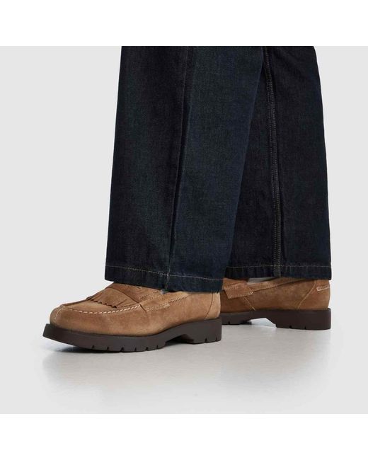 Kleman Brown Cotteur Mx V Loafer Shoes for men