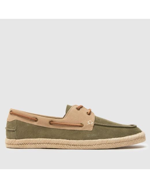 Schuh Brown Perez Boat Shoes for men