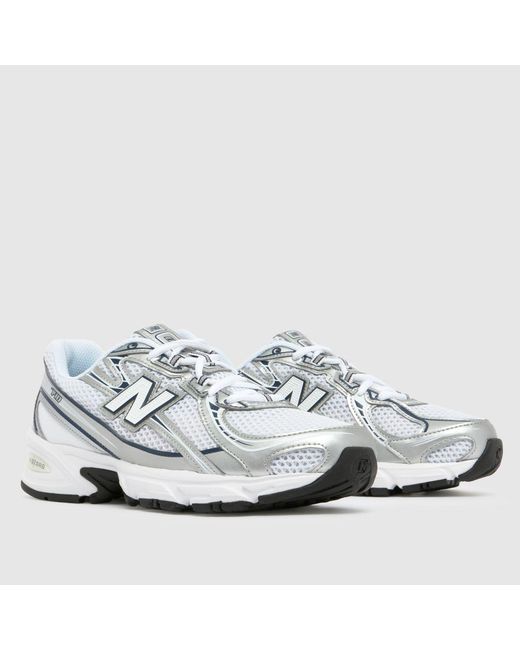 New Balance White 740 Trainers for men