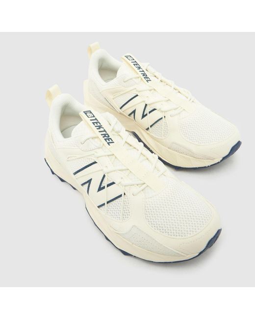New Balance White Tektrel Trainers for men