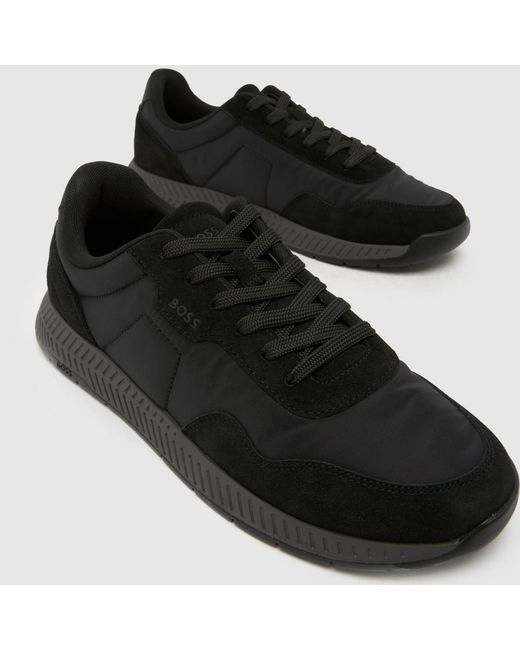 Boss Black Titanium Trainers for men