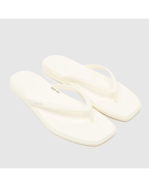 CROCSTM White Miami Flip Sandals