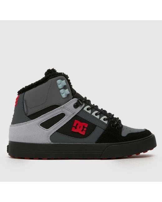 Dc Black Pure High Top Wc Wnt Trainers for men